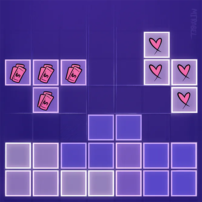 Жизненные ценности стыкуются как фигуры тетриса 